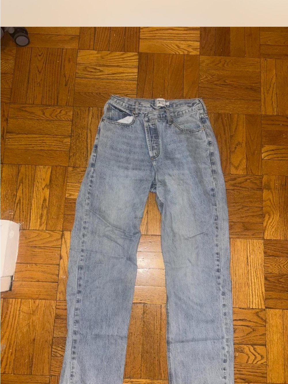 Princess Polly Light Blue Boyfriend Jeans